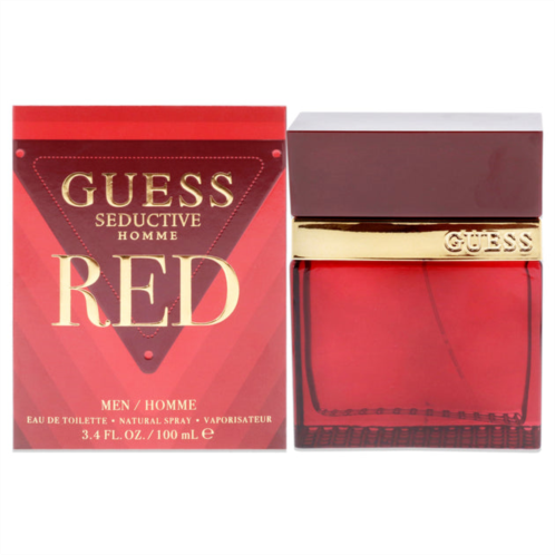 Guess seductive red for men 3.4 oz edt spray