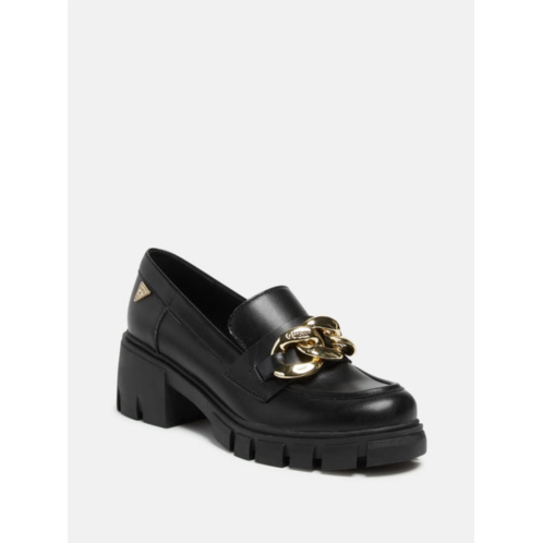 Guess Factory halves chain loafers