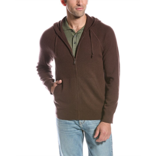 Vince zip wool & cashmere-blend hoodie