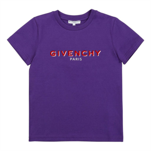 Givenchy purple logo t-shirt
