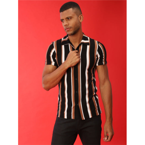Campus Sutra men stylish striped casual shirts