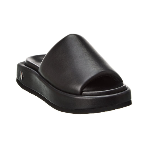 The Attico mia leather flatform sandal
