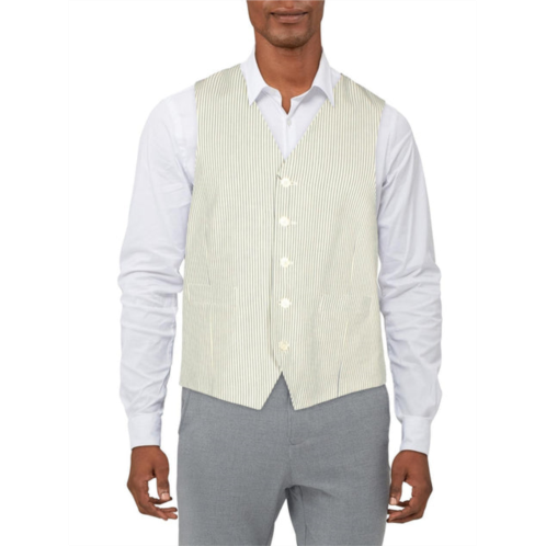 POLO Ralph Lauren hitchcock mens cotton striped suit vest