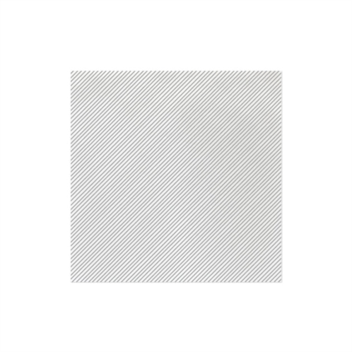 VIETRI papersoft napkins seersucker stripe light gray dinner napkins (pack of 20)