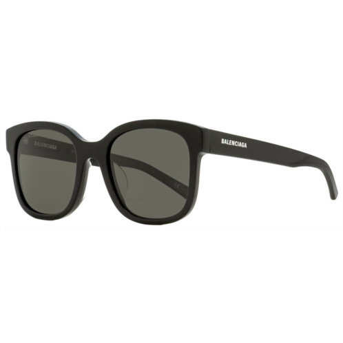 Balenciaga unisex square sunglasses bb0076sk 006 black 52mm