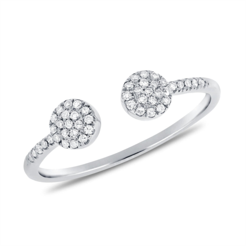 Sabrina Designs 14k gold & diamond open circle ring