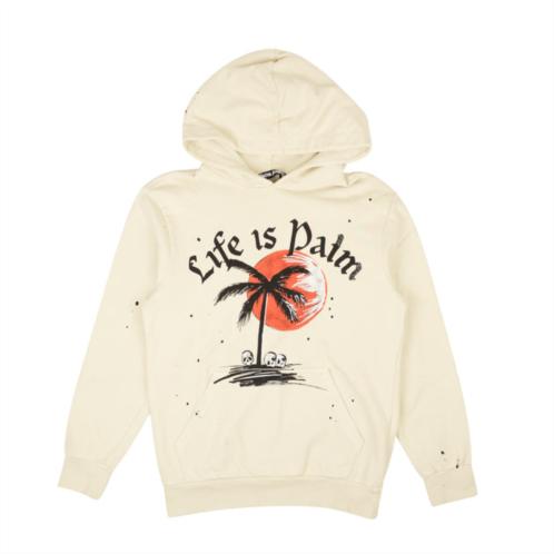 Palm Angels off white gd sunset pullover hoodie