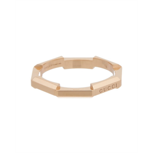 Gucci link to love 18k rose gold ring