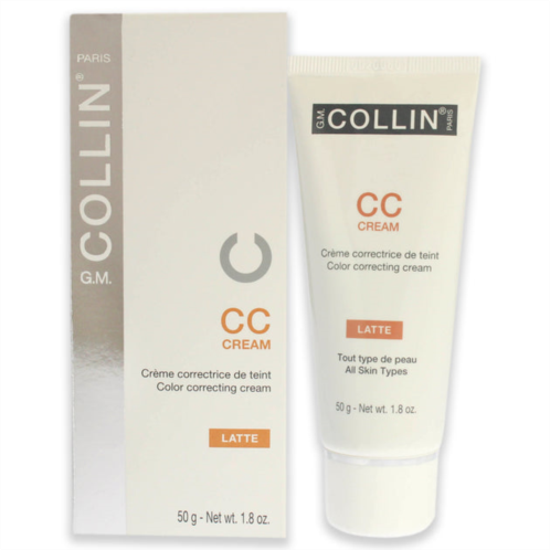 G.M. Collin cc color correcting cream - latte by for women - 1.8 oz makeup