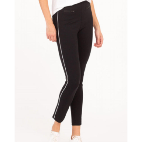 Spanx the perfect pant, ankle piped skinny in black