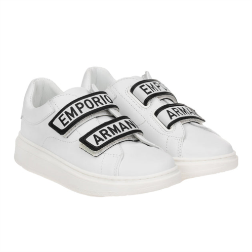 Armani white logo sneakers
