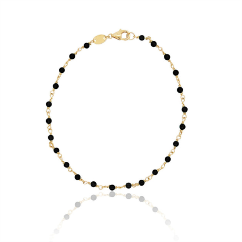 The Lovery onyx bead bracelet