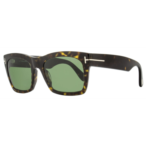 Tom Ford mens nico-02 square sunglasses tf1062 52n havana 56mm