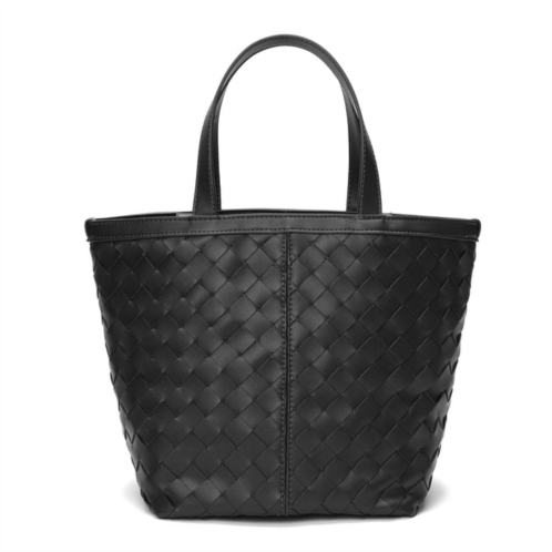 Tiffany & Fred Paris tiffany & fred woven leather top-handle/shoulder bag