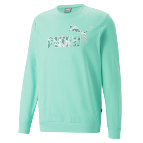 Puma mens summer splash crew neck sweatshirt