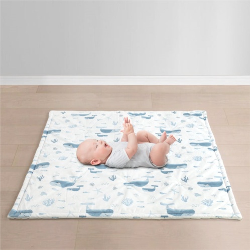 Lush Decor seaside baby square with border play mat
