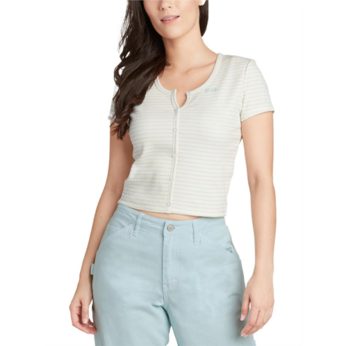 Dickies womens knit striped cropped
