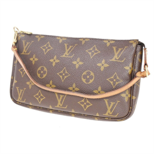 Louis Vuitton pochette accessoires canvas clutch bag (pre-owned)