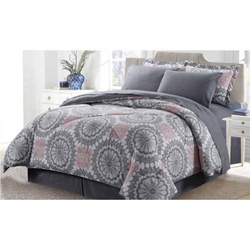 Bibb Home 8 pc down alternative comforter set