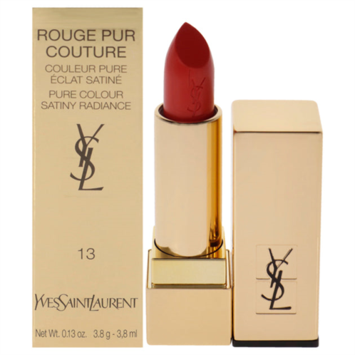 Yves Saint Laurent rouge pur couture pure colour satiny radiance lipstick - 13 le orange by for women - 0.13 oz lipstick