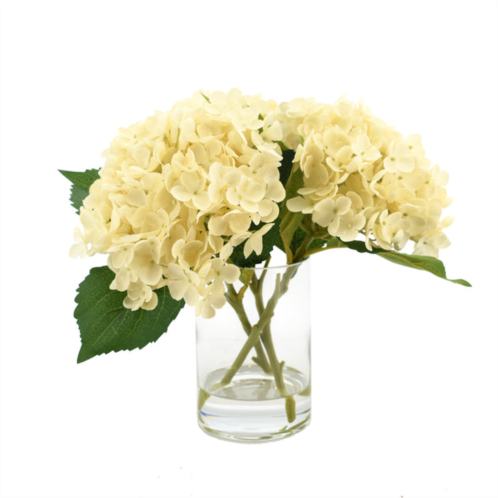 Creative Displays cream hydrangea floral arrangement