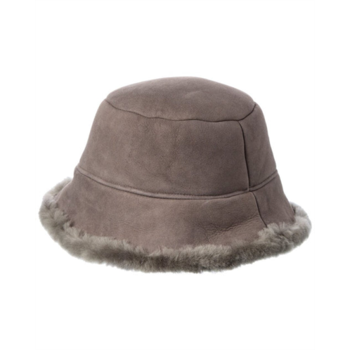 Surell Accessories shearling bucket hat