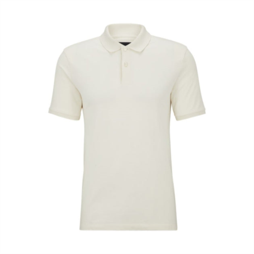 BOSS regular-fit polo shirt in structured cotton