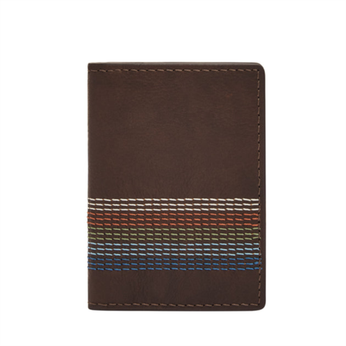 Fossil mens cillian leather card case bifold