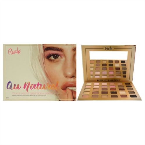 Rude Cosmetics au naturel 30 eyeshadow palette by for women - 1.05 oz eye shadow