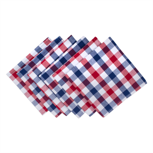 DII 4th of july check napkin (set of 6)