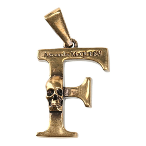 Alexander McQueen letter f pendant