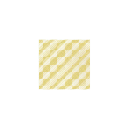 VIETRI papersoft napkins yellow seersucker stripe cocktail napkins (pack of 20)