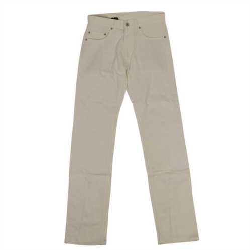 Vlone zipper jeans white