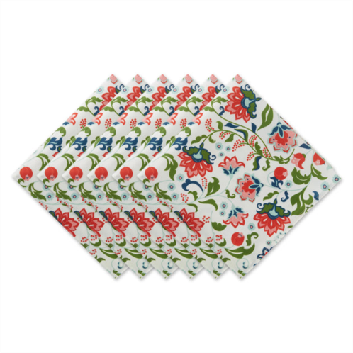 DII outdoor garden floral napkin (set of 6)