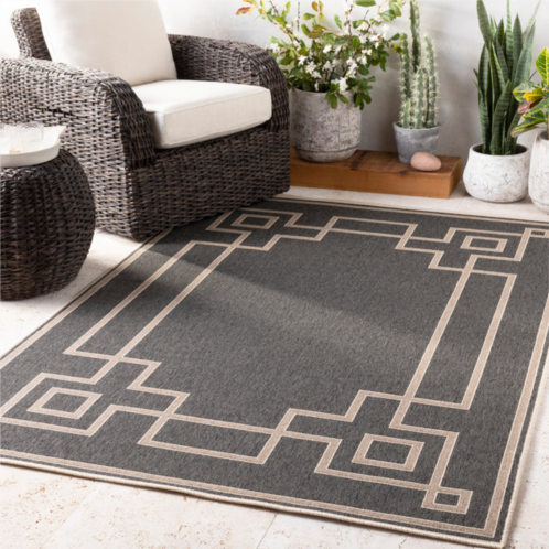 Surya alfresco indoor/outdoor cottage 100% olefin rug