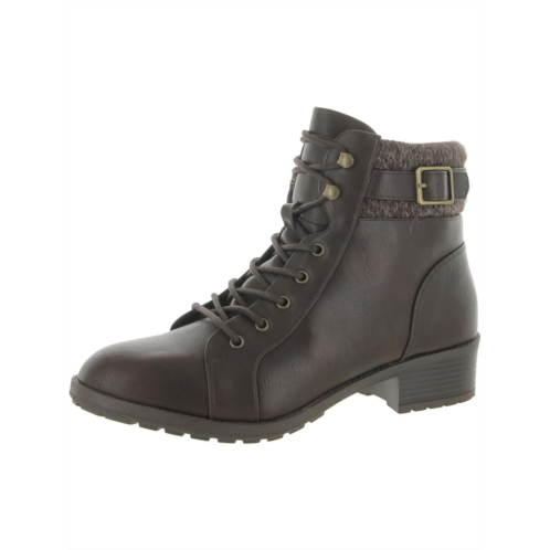 Style & Co. gaiel womens zipper ankle combat & lace-up boots