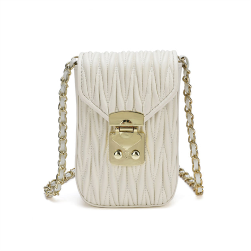 Tiffany & Fred Paris tiffany & fred sheepskin leather phone bag