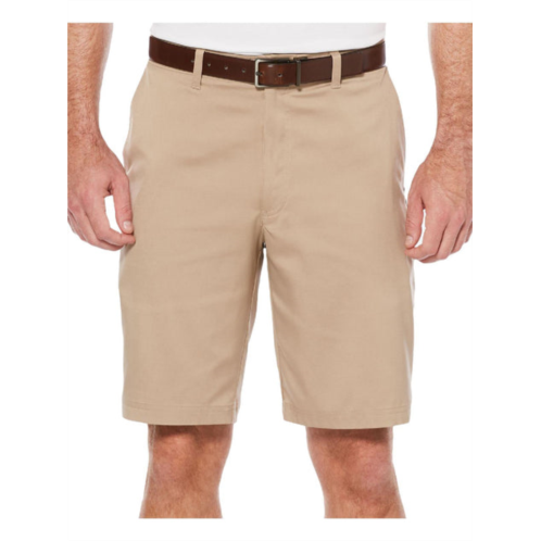PGA Tour mens woven flat front khaki shorts