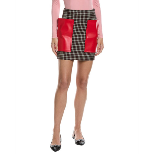 Burberry artan wool mini skirt