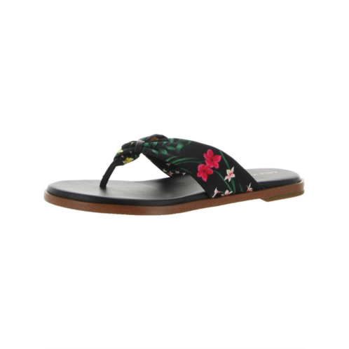 Cole Haan fiona womens floral slide thong sandals