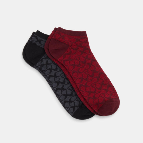 Coach Outlet signature ankle socks