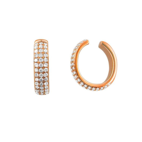 Sabrina Designs 14k gold & diamond single earring cuff