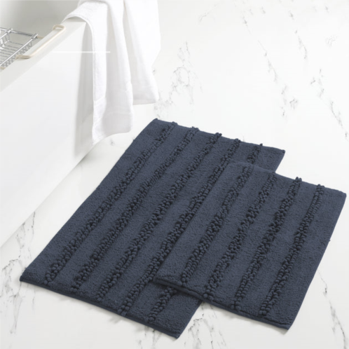 Modern Threads 2-pack chenile bath mat