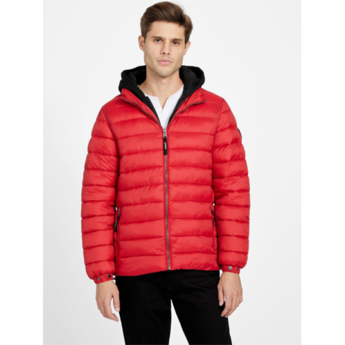 Guess Factory harrison hooded quilted jacket