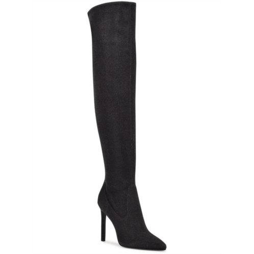 Nine West tacy 3 womens faux leather side zip over-the-knee boots