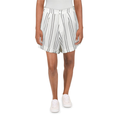 Sancia besara womens striped cuffed casual shorts