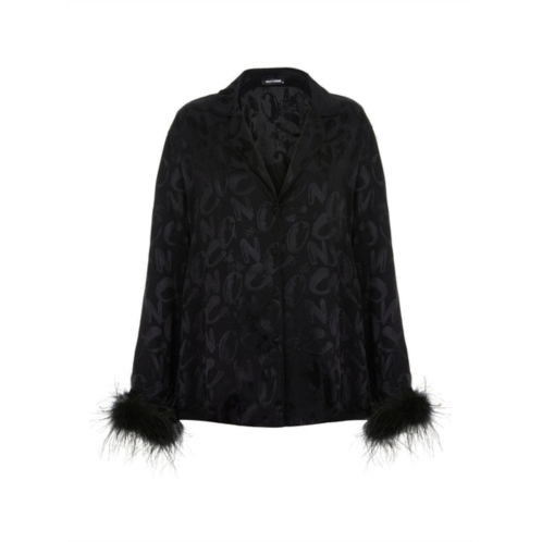 Nocturne feathered shirt