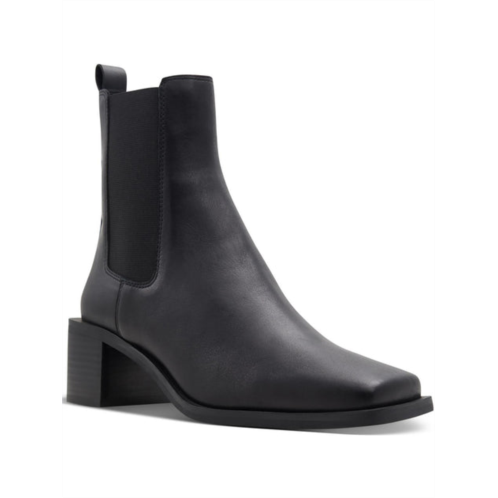 Aldo foal womens leather square toe ankle boots