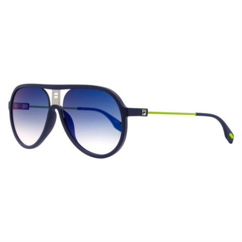 Fila pilot sunglasses sf9363 r22b matte blue 59mm 9363