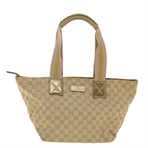 Gucci canvas tote bag (pre-owned)